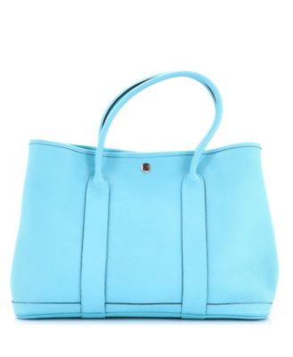 36 Garden Party Tote Leather