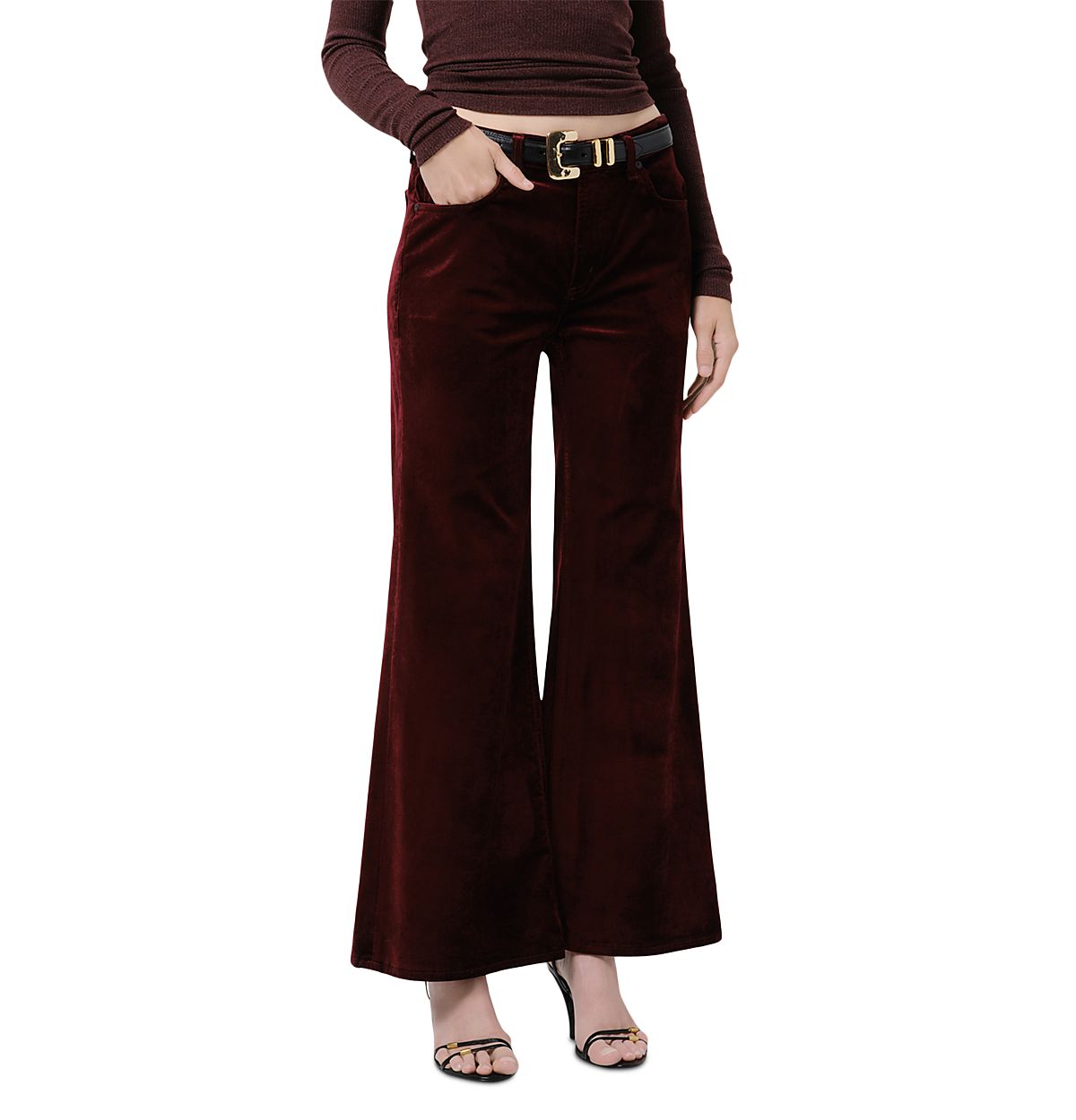 Citizens of Humanity Kimberly Velvet 70's High Rise Flared Jeans