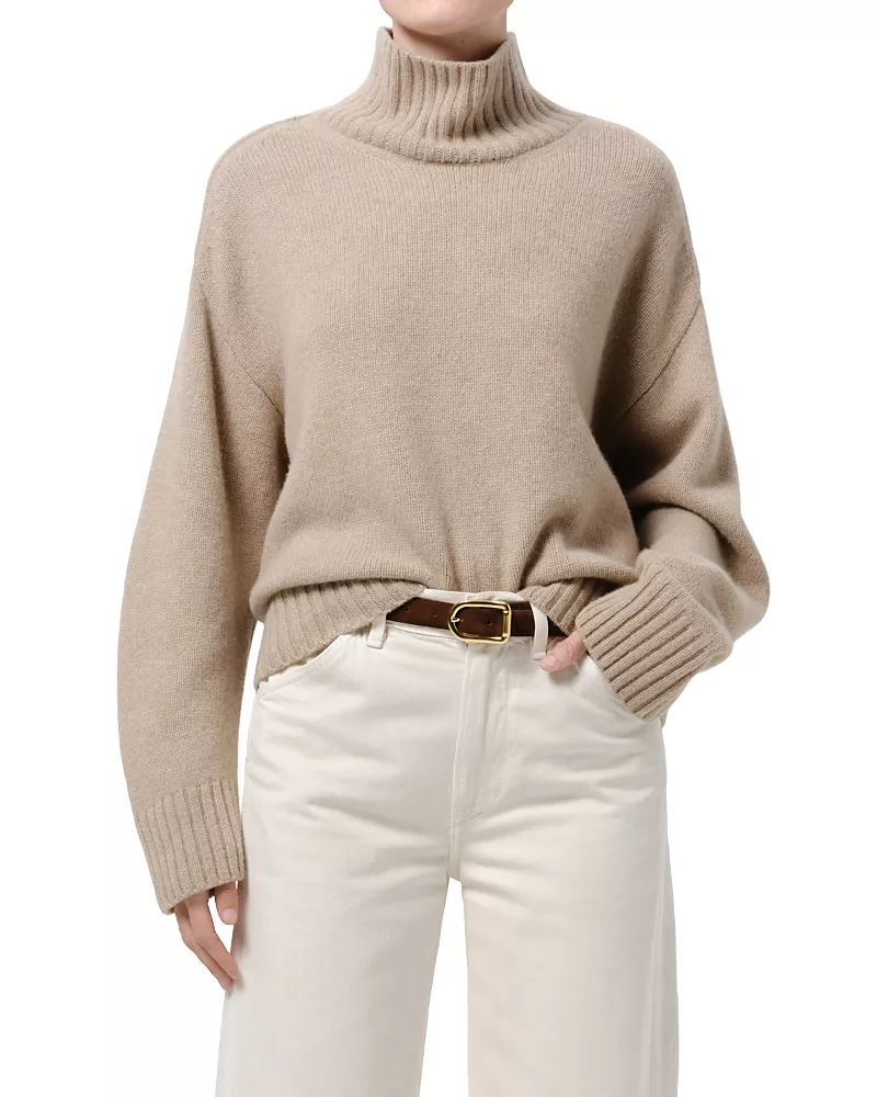Citizens of Humanity Scout Wool & Cashmere Turtleneck Sweater