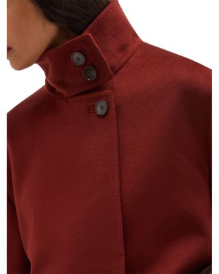Remi Wool Funnel Neck Jacket - thumbnail 4