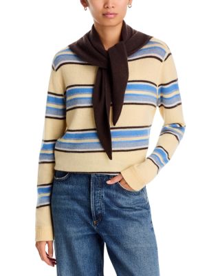 Knit Triangle Scarf - Exclusive
