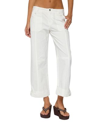  Odettia Sheer Cotton Pants