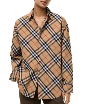  Relaxed Fit Check Cotton Shirt