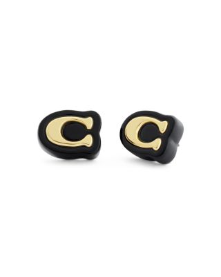Signature C Stud Earrings