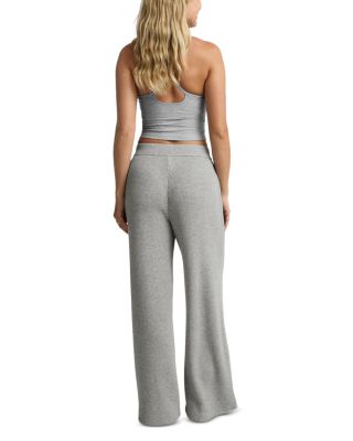 Rest Day Waffle Wide Leg Pants - thumbnail 3