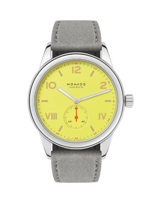 Nomos Club Campus 38 Starlight Watch, 38.5mm In Yellow