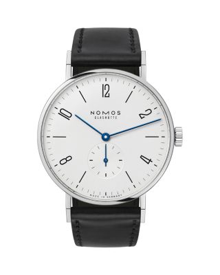 Nomos Tangente 38 Watch, 37.5mm In White Silver