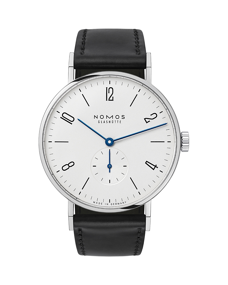 Nomos Tangente 38 Watch, 37.5mm In White Silver