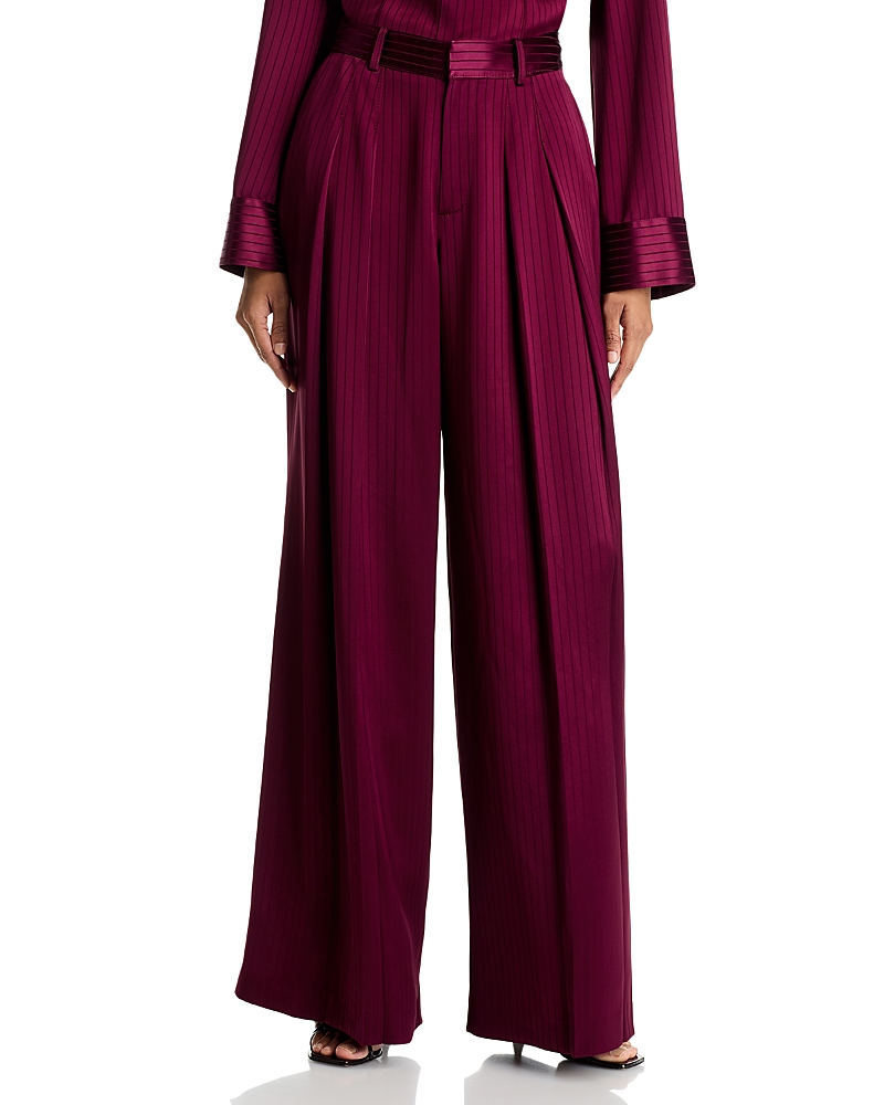 Cinq a Sept Georgia Satin Stripe Pants
