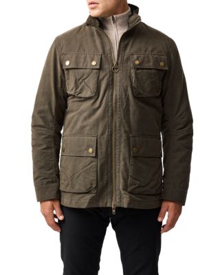 Aberdeen Cotton Blend Zip Pocket Jacket