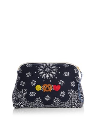 Pretzel Cotton Cosmetic Pouch