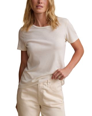 Jenni Kayne Cotton Slim Crewneck Tee