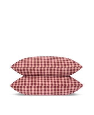 Pembroke Gingham Linen Blend Pillowcase Pair