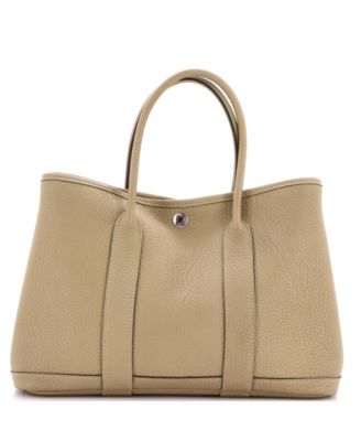 30 Garden Party Tote Leather
