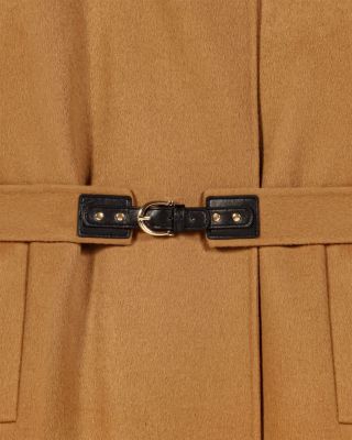 Wool Blend Belted Coat - thumbnail 8