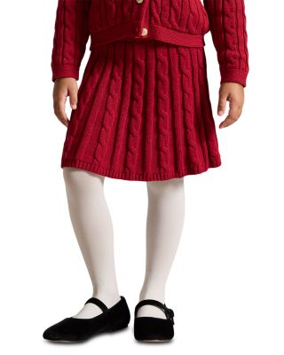 Girls' Cable Knit Cotton Skirt - Little Kid, Big Kid