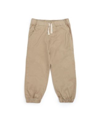 Boys' Khaki Woven Jogger - Little Kid, Big Kid