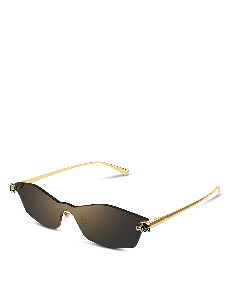 Cartier Shield Sunglasses, 99mm