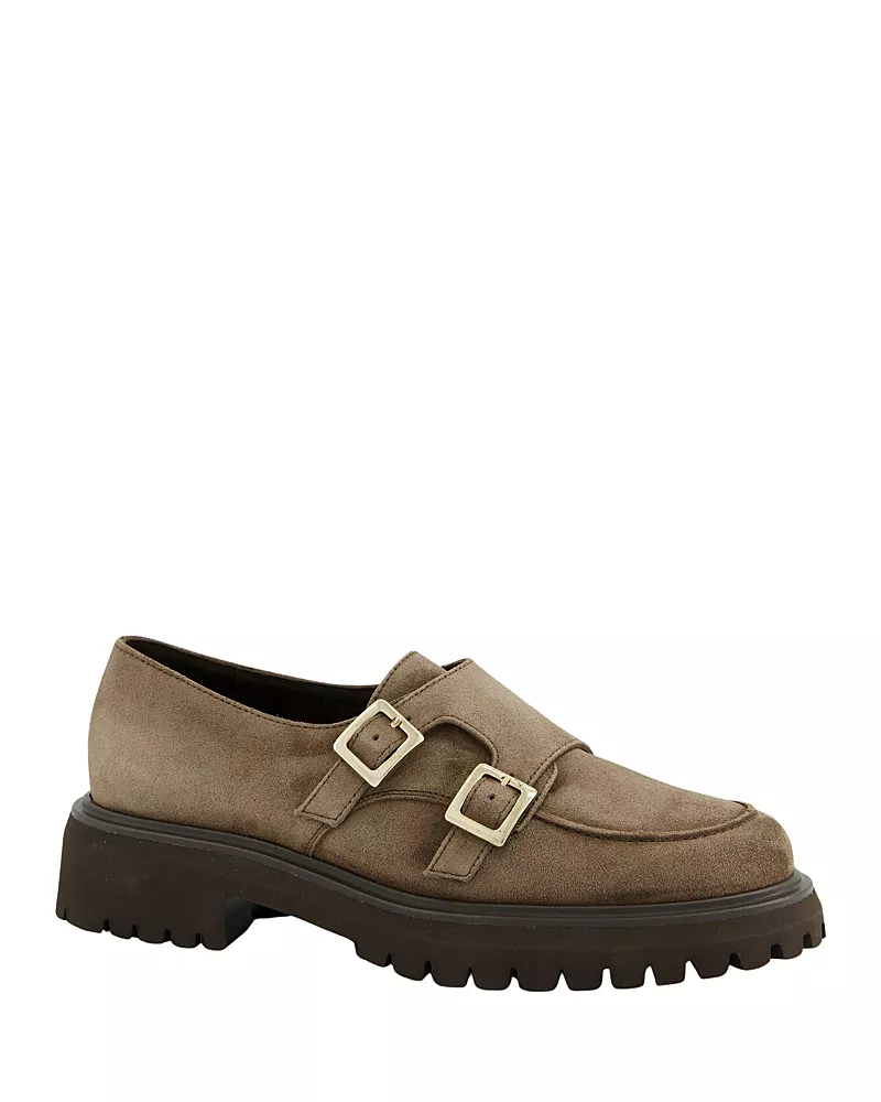Paul Green Women's Flemming Suede Lugged Loafers
