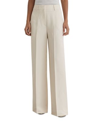 Petites Ottie Jacquard Wide Leg Pants