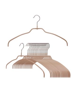 Silhouette Steel Grip Clothing Hanger, Model 42FT, Set of 20