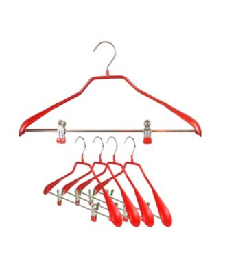BodyForm Grip Clothing Hanger, Model 42LK, Set of 5