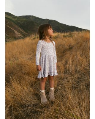 Girls' Leanne Ruffled Twirl Dress - Little Kid