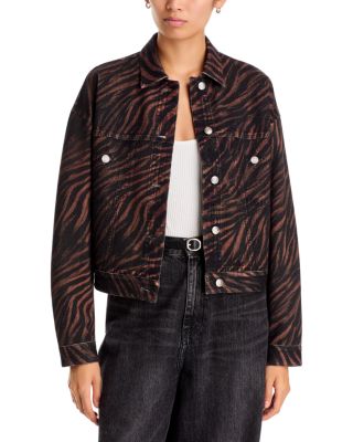 Miramar Printed Trucker Jacket