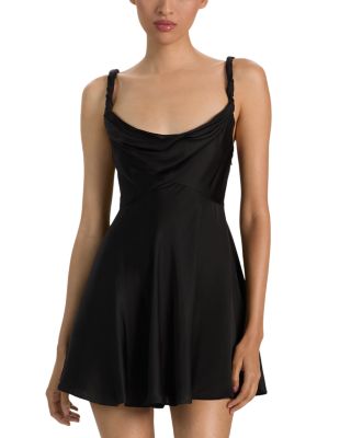 Alice and Olivia Monique Twist Strap Mini Dress