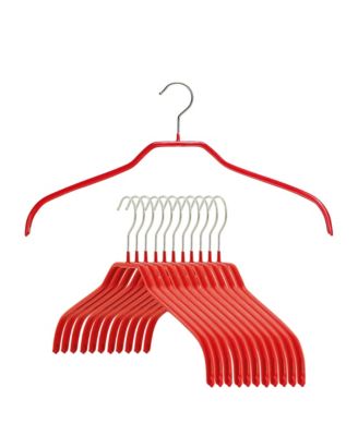  Silhouette Steel Grip Clothing Hanger, Model 41F, Set of 10