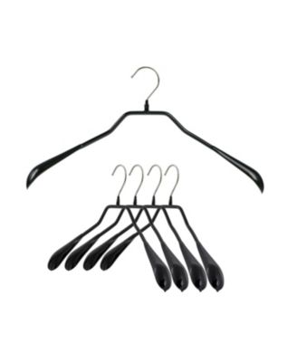 BodyForm Grip Clothing Hanger, Model 42L, Set of 5