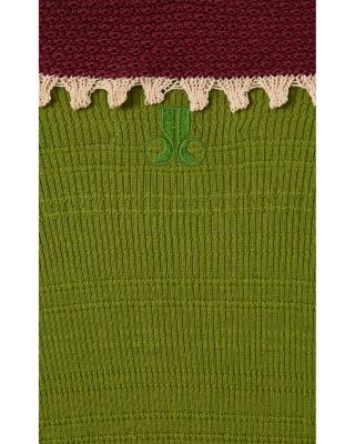 Picket Cotton & Cashmere Polo Sweater - thumbnail 3