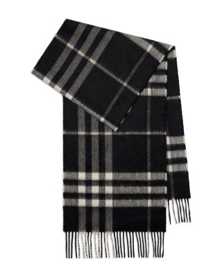 Check Cashmere Blend Scarf