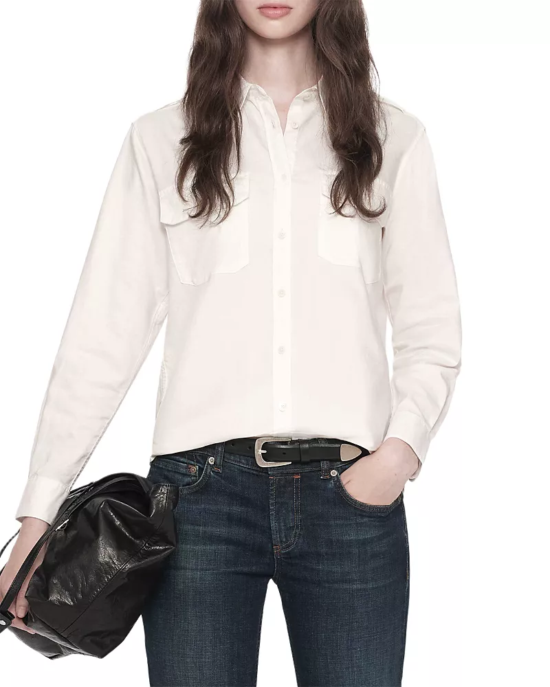 Allsaints Maven Cotton Relaxed Shirt