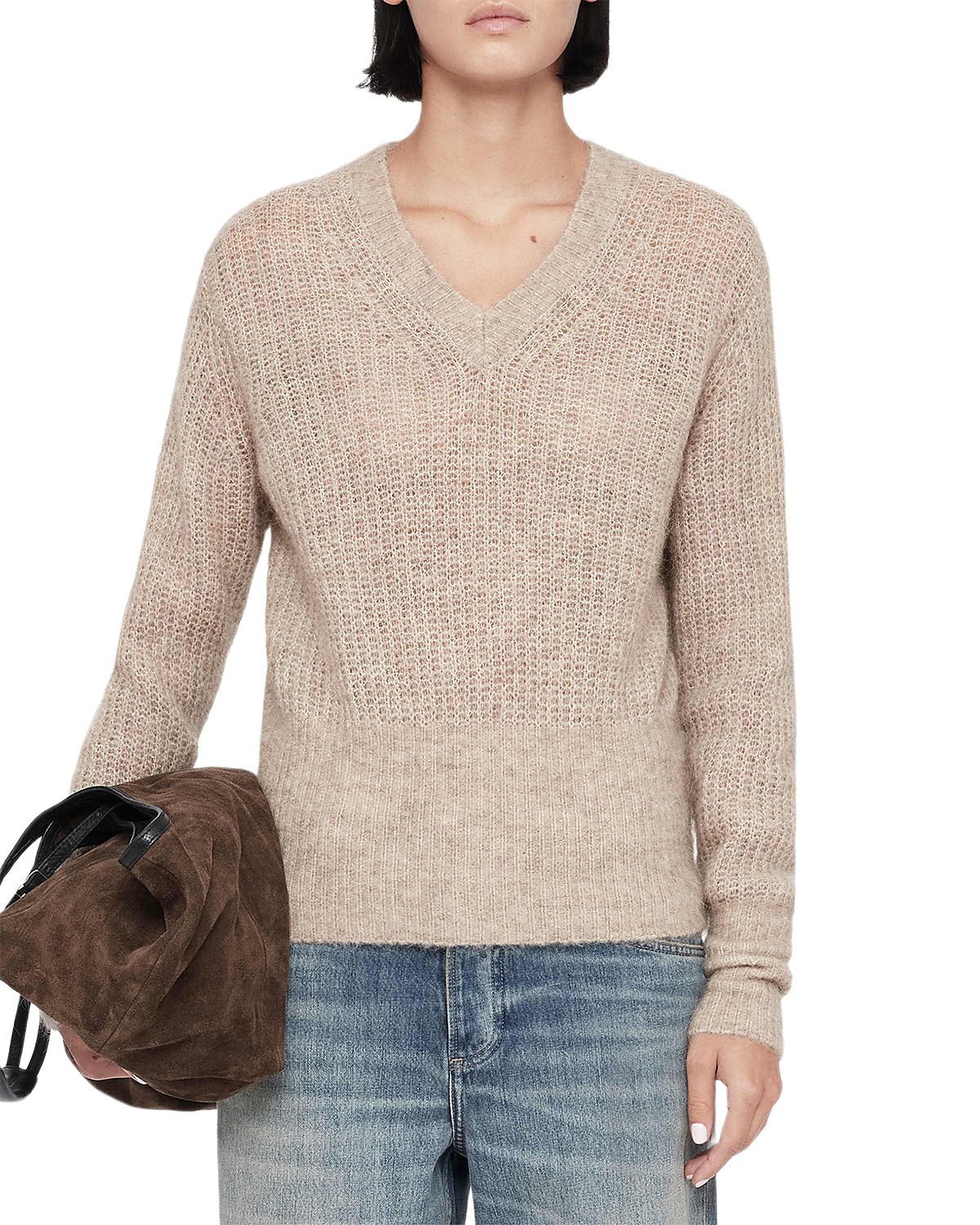 Allsaints Mabel V Neck Sweater