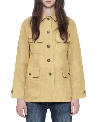 Roiya Suede Field Jacket