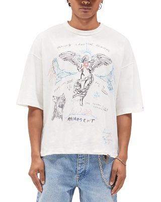 Heavier Than Heavens Cotton & Hemp Logo Graphic T-Shirt