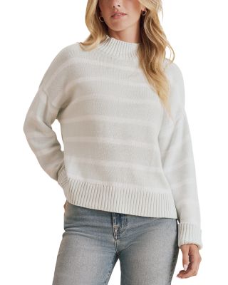 Nora Stripe Turtleneck Sweater