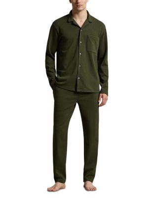 Polo Ralph Lauren Herringbone Knit Pajama Shirt