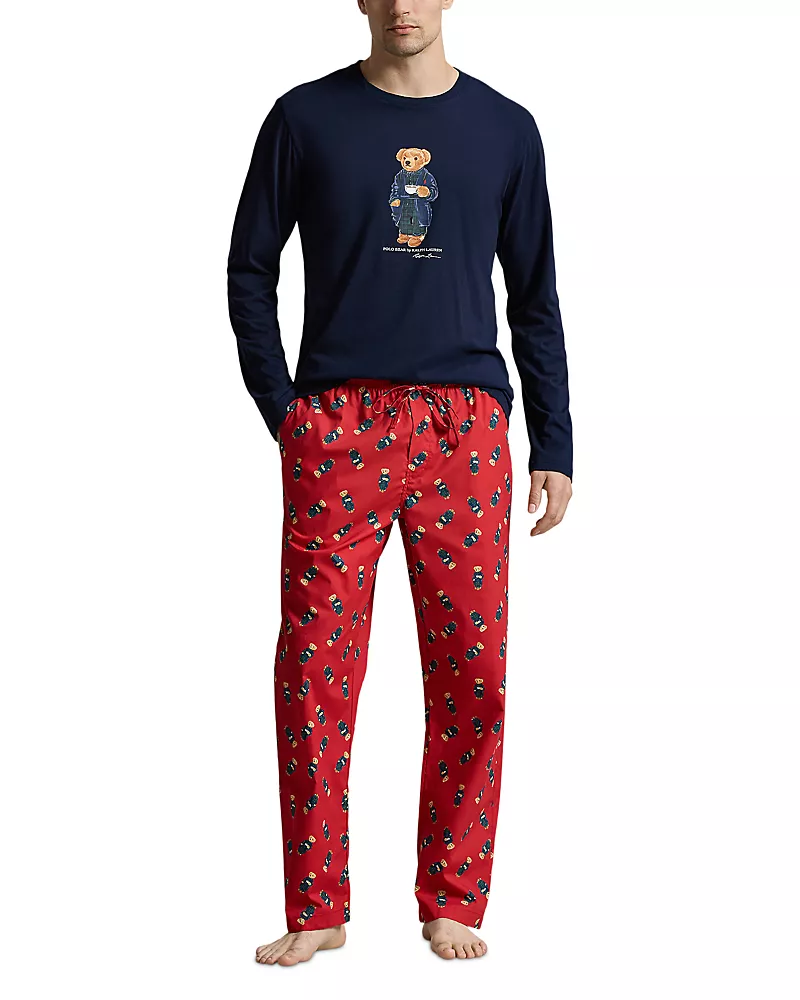 Polo Ralph Lauren Polo Bear Cotton Sleep Set