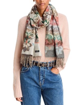 Floral Scroll Scarf