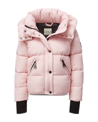 Girls' Elsa Matte Hooded Down Jacket - Big Kid