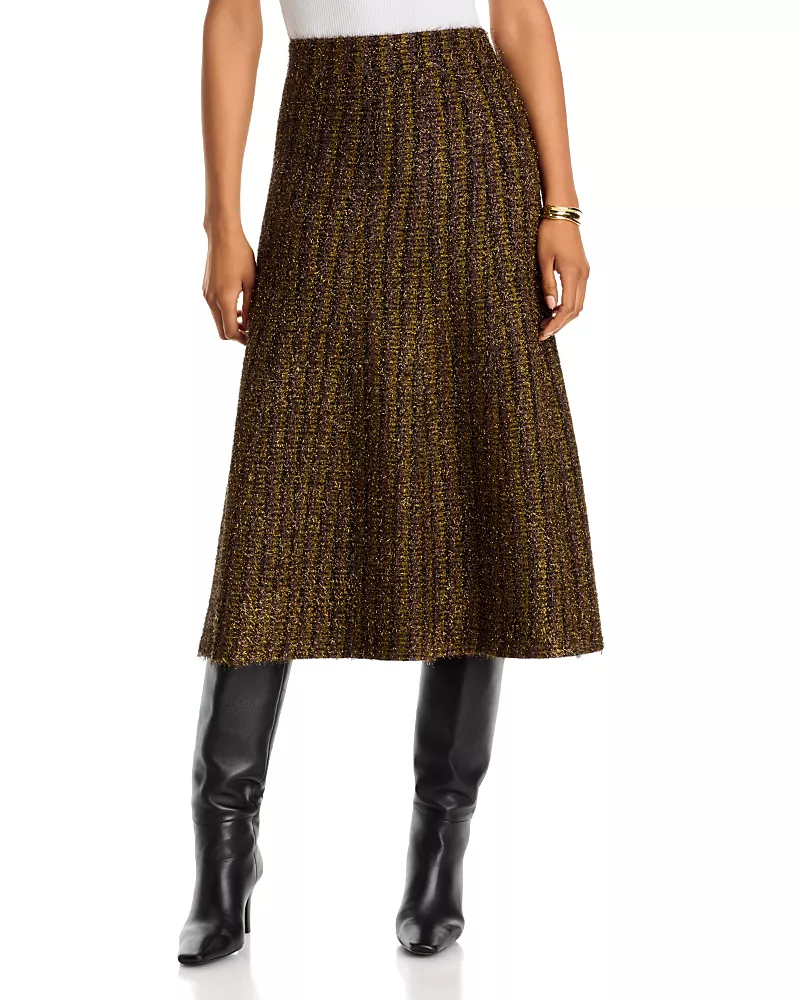 Veronica Beard Esmeray Knit A Line Skirt