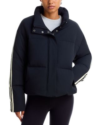 Maeve Side Stripe Puffer Jacket