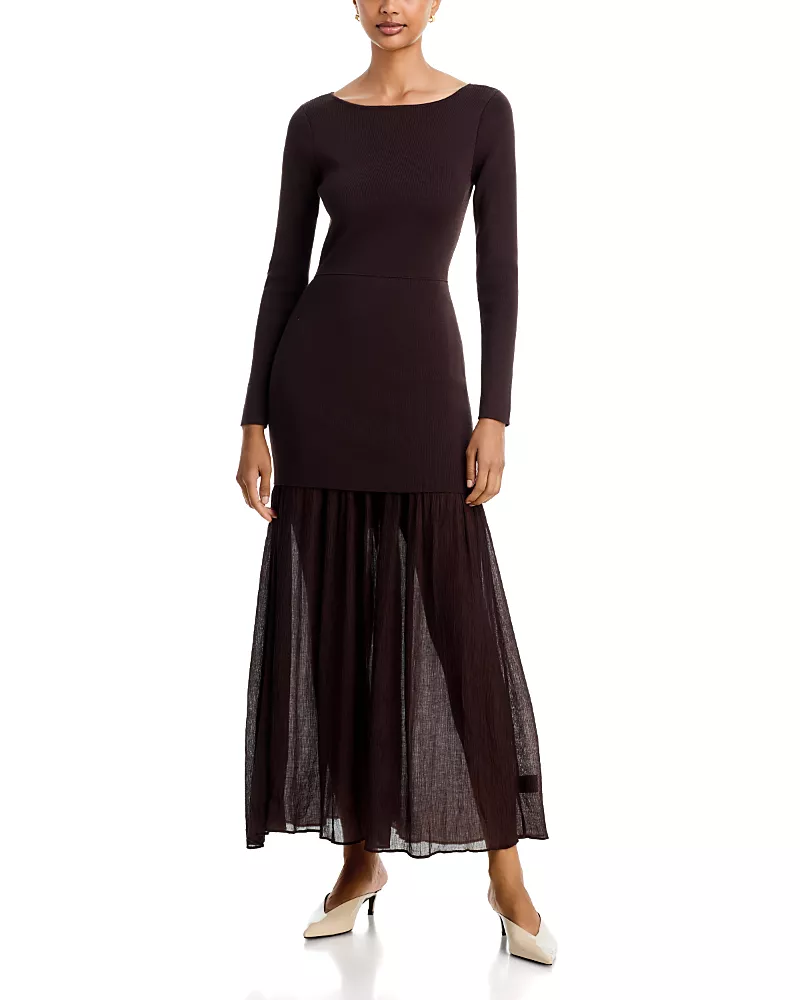Line & Dot Gemma Maxi Sweater Dress