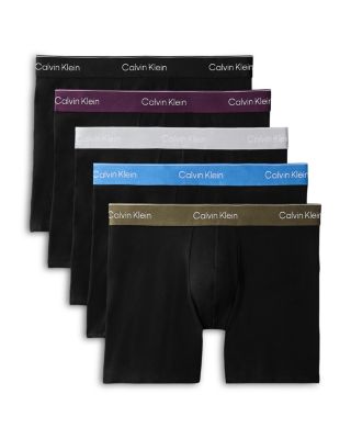 Calvin Klein Icon Cotton Stretch Boxer Briefs, Pack of 5