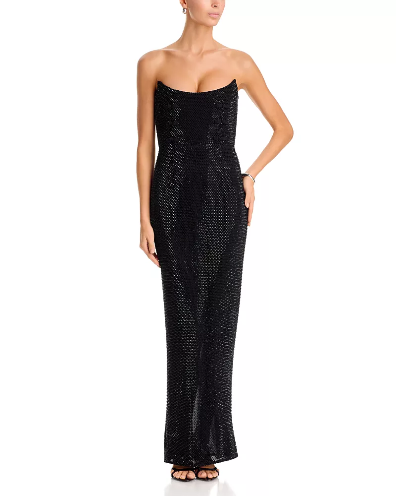 Charlize Theron's Sheer Black Tom Ford at the Academy Museum Gala