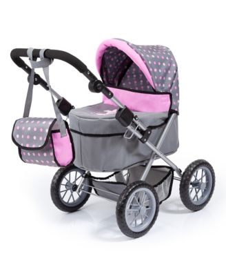  Trendy Doll Pram with Shoulder Bag - Ages 3+