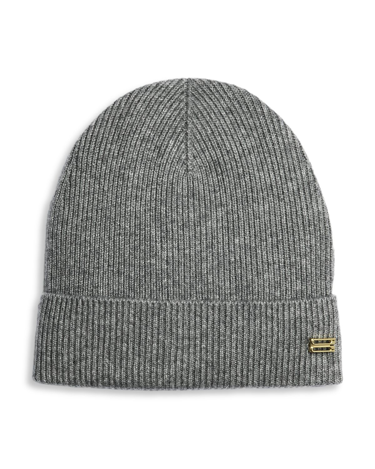 Victoria Beckham Ribbed Beanie Hat