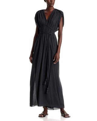 Helena Gathered Maxi Dress